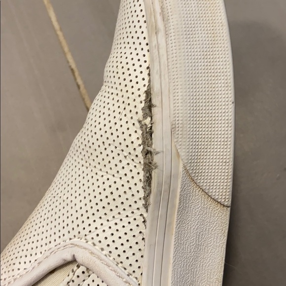 White pleather vans - Picture 4 of 4